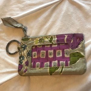 Vera Bradley watercolor ID holder/keychain